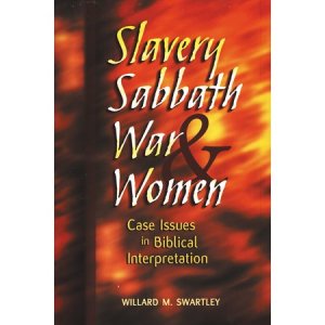 Swartley_Slavery Sabbath book cover